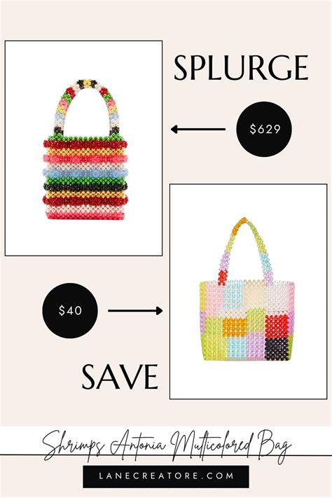 fake shrimps bag|Get the Stunning Shrimps Beaded Bag Look For Less.